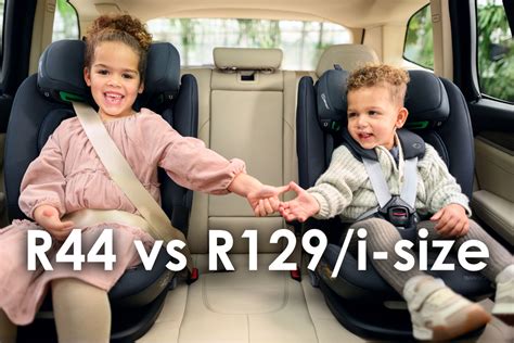 Tabuľka porovnania kategórií autosedačiek podľa R44 a i-Size