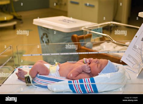 Newborn baby in hospital