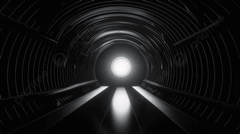 Conceptual image of a path leading out of a dark tunnel into a bright open space