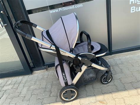 Babystyle Oyster Max 2 v súrodeneckom móde s dvoma sedadlami