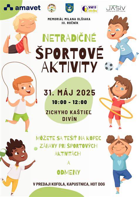 Dieťa v predškolskom veku objavujúce rôzne športové aktivity