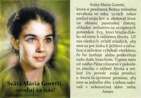 Svätá Mária Gorettiová