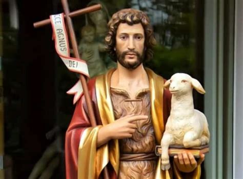 Malý svätý Ján Krstiteľ s krížom