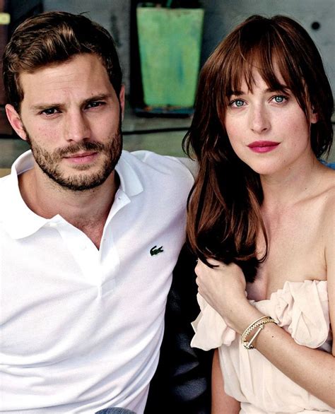 Dakota Johnson a Jamie Dornan ako Anastasia Steele a Christian Grey