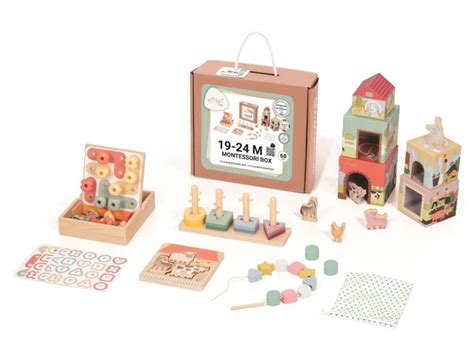 ilustrácia Montessori hračiek