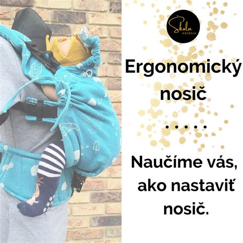 rodič s dieťaťom v ergonomickom nosiči