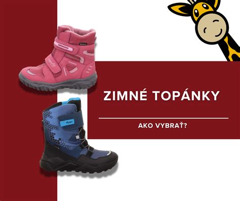 Členkové zimné topánky pre deti