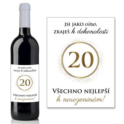 fľaša vína s personalizovanou etiketou k narodeniu syna