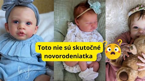 Galéria rôznych realistických bábik s rôznymi vlastnosťami
