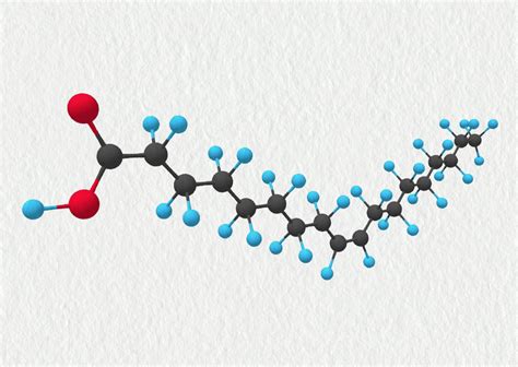 Štruktúra molekuly kyseliny listovej