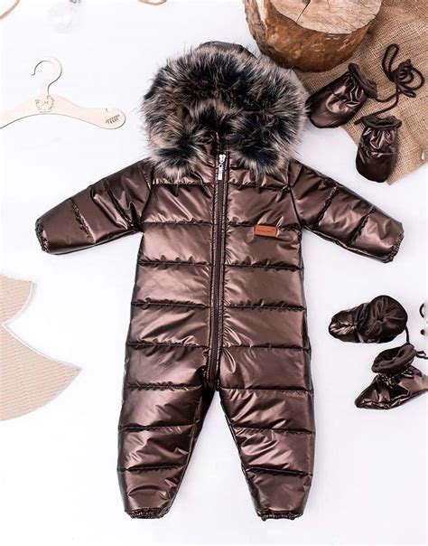 Detský zimný overal s kapucňou a uškami