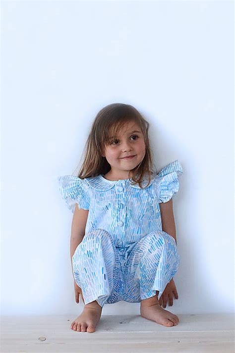 Detail zipsy a manžety na detskom overale