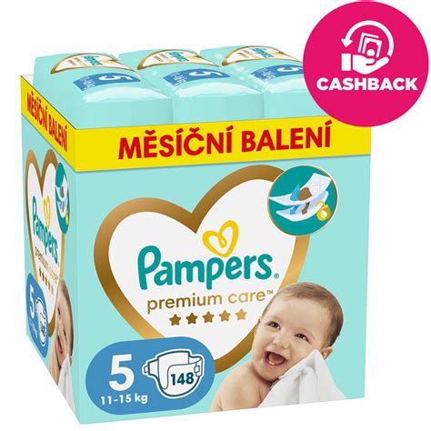 Balenie plienok Pampers Premium Care