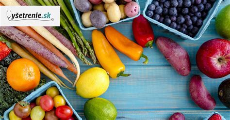 Obrázok znázorňujúci zdravú stravu a vitamíny