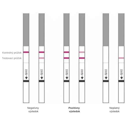 Porovnanie pozitívneho a negatívneho ovulačného testu