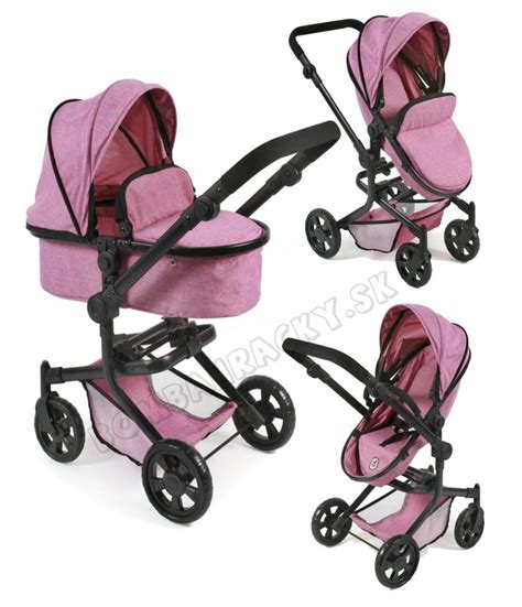 Kočík pre bábiky Bayer Chic Royal 3v1