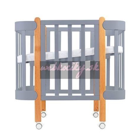 Detská rastúca postieľka NIKA v Baby verzii s drevenými nožičkami