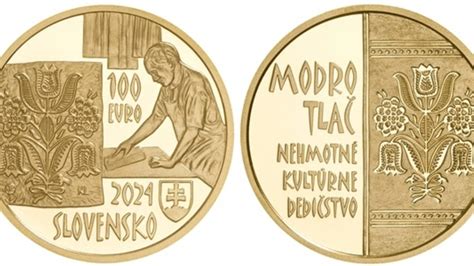 Zlatá minca s motívom bábätka