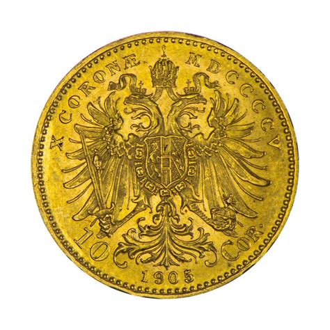 Zlatá minca ako symbol prosperity