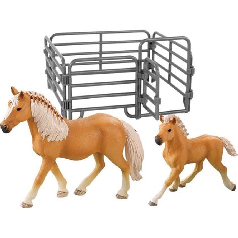 Ilustrácia koňa s žriebäťom