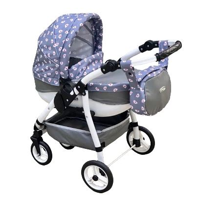 Dievčatko s kočíkom pre bábiky Adbor Lily