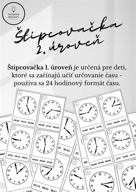 Model hodín s vyznačenými minútami