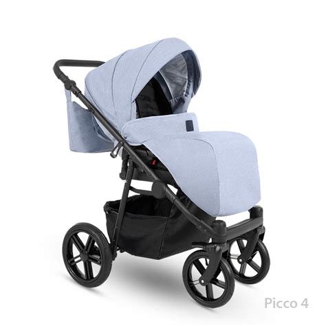 Ilustrácia hlbokej vaničky Camarelo Picco s nastavenou opierkou hlavičky