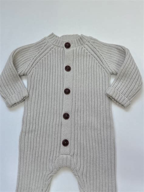 Detský pletený overal