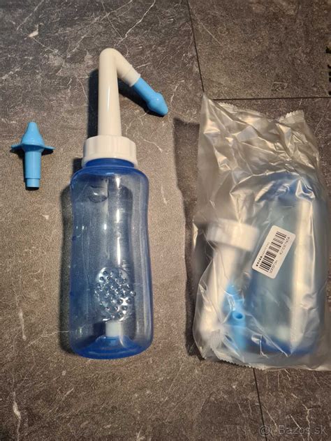 Fľaša s morskou vodou na preplach nosa