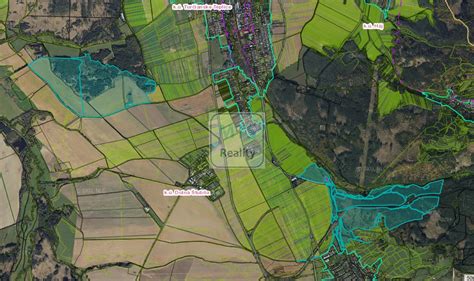 Diagram zobrazujúci vlastnícke podiely na nehnuteľnosti