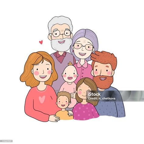 Rodina sediaca spolu a rozprávajúca sa