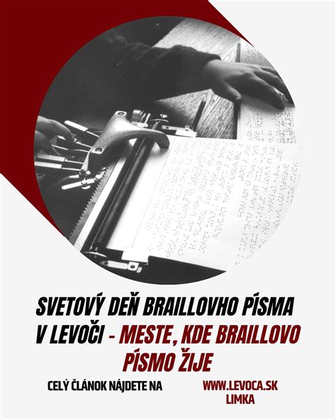 Ukážka Braillovho písma