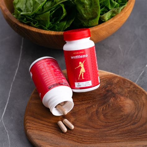 Žena užívajúca doplnok stravy