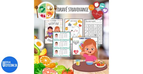 Ilustrácia zdravej a pestrej stravy pre batoľatá