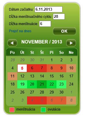 Žena sledujúca kalendár plodných dní