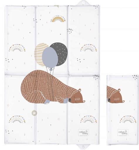 Skladaná cestovná prebaľovacia podložka