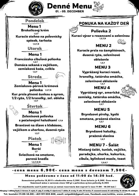 príklad pestrého denného menu pre dieťa