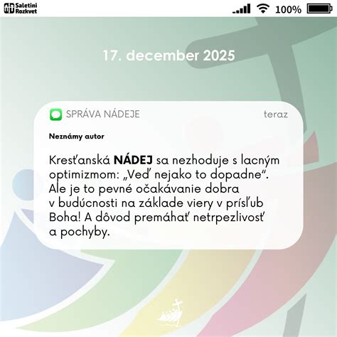 zobrazenie symbolu nádeje a nového začiatku