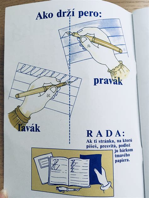 Infografika znázorňujúca správny úchop ceruzky a držanie tela