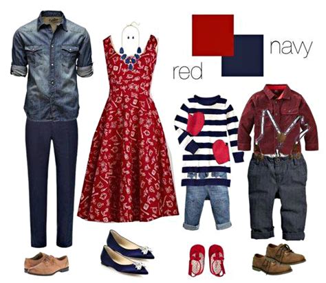 ukážky zladených rodinných outfitov