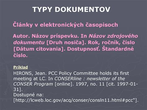 Príklad organizácie rodokmeňových dokumentov