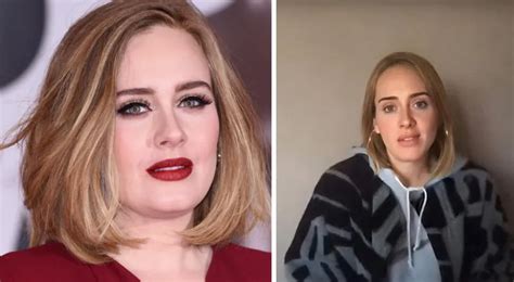 Adele pred a po premeně