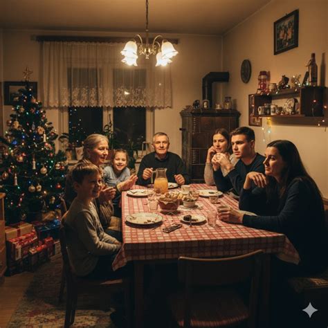 Rodina pri krstiteľnici počas obradu