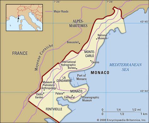 Mapa znázorňujúca Monako, Paríž a Marrákeš