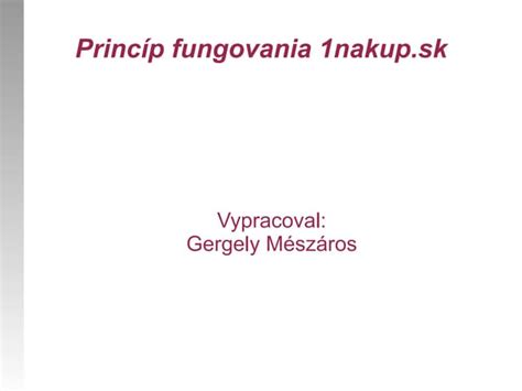 Princíp fungovania Peňaženky zdravia MAXI