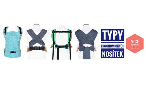 Rôzne typy ergonomických nosičov