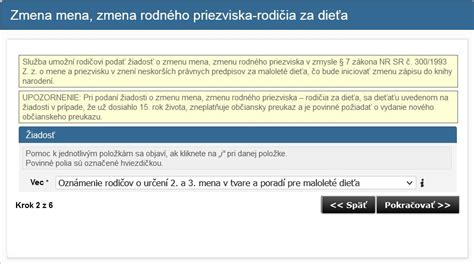 Zmena v rodnom liste