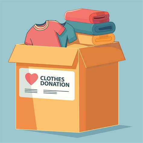 Children's clothes donation box