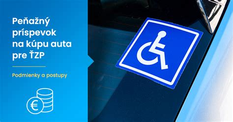 Infografika - Podmienky nároku na príspevok na auto
