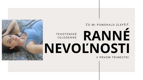 Žena pociťujúca únavu a ranné nevoľnosti